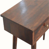 Nilson 2 Drawer Console Table, Medium - California Walnut Console Tables - Bokel Home