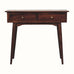 Nilson 2 Drawer Console Table, Medium - California Walnut Console Tables - Bokel Home