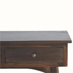 Nilson 2 Drawer Console Table, Medium - Light Walnut Console Tables - Bokel Home