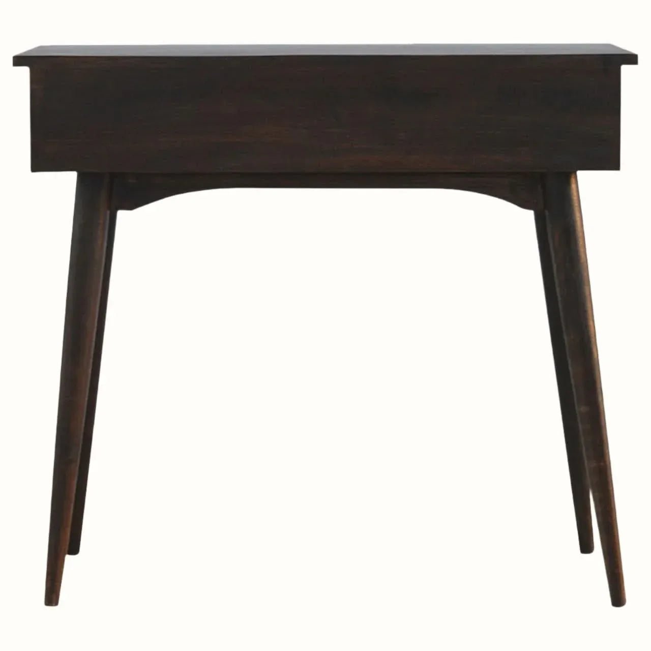 Nilson 2 Drawer Console Table, Medium - Light Walnut Console Tables - Bokel Home