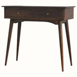 Nilson 2 Drawer Console Table, Medium - Light Walnut Console Tables - Bokel Home
