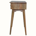 Nilson 2 Drawer Console Table, Medium - Natural Console Tables - Bokel Home