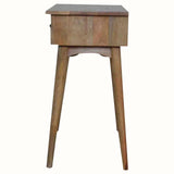 Nilson 2 Drawer Console Table, Medium - Natural Console Tables - Bokel Home