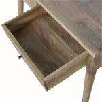 Nilson 2 Drawer Console Table, Medium - Natural Console Tables - Bokel Home