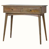 Nilson 2 Drawer Console Table, Medium - Natural Console Tables - Bokel Home