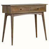 Nilson 2 Drawer Console Table, Medium - Natural - Custom Listing for Rosanna Console Tables - Bokel Home