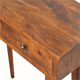 Nilson 2 Drawer Console Table, Small - Chestnut Console Tables - Bokel Home