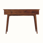 Nilson 3 Drawer Console Table, Large - Chestnut Console Tables - Bokel Home