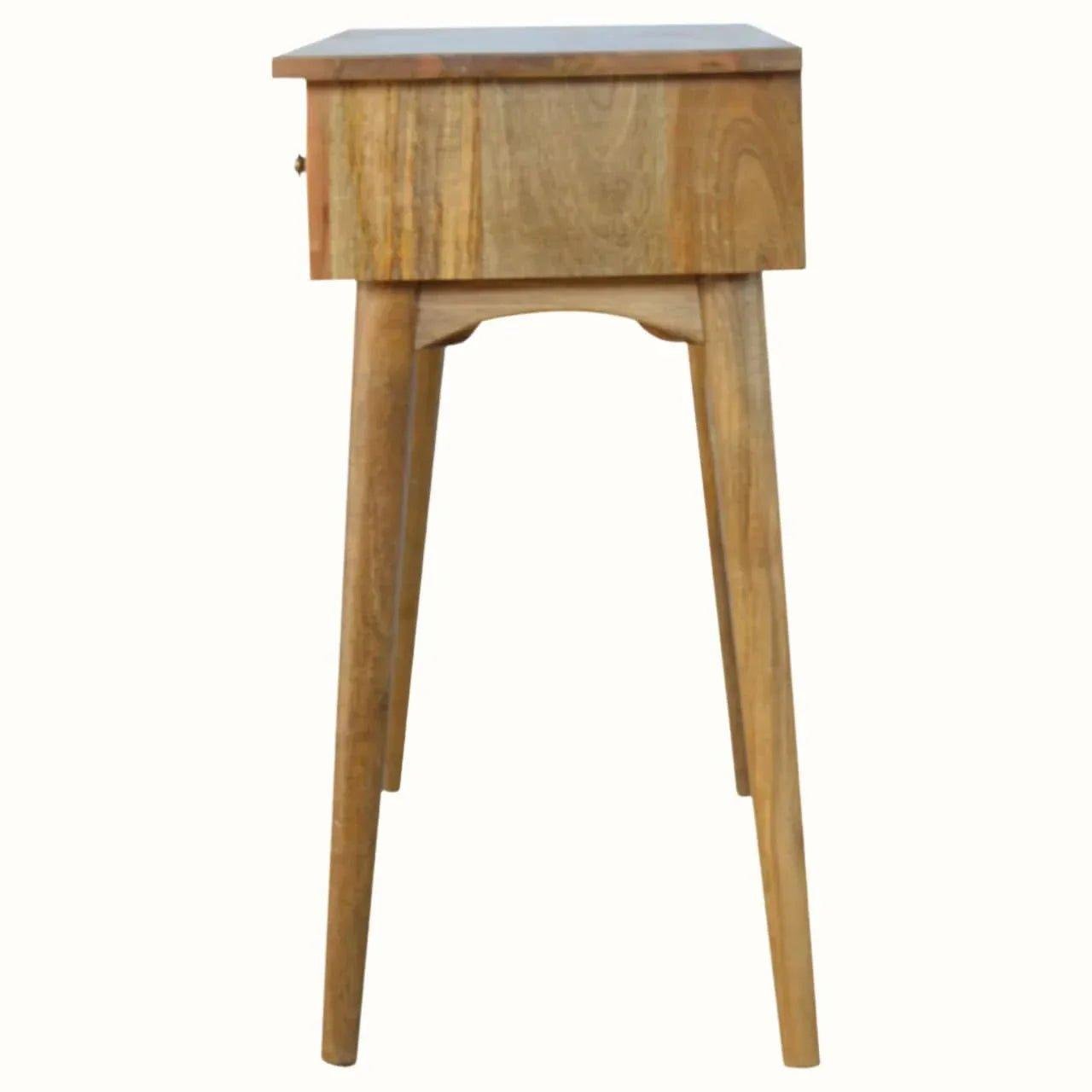 Nilson 3 Drawer Console Table, Large - Natural Console Tables - Bokel Home