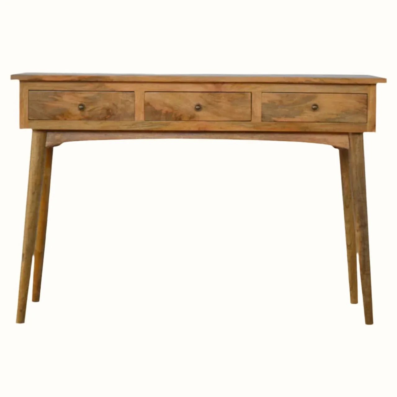 Nilson 3 Drawer Console Table, Large - Natural Console Tables - Bokel Home