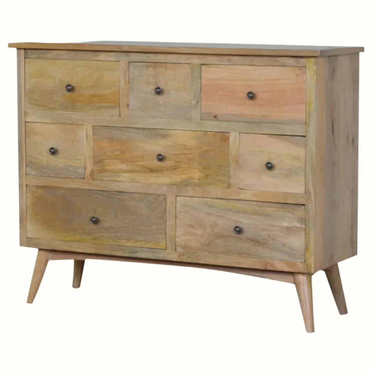 Nilson Chest of 8 Drawers - Natural Chest of Drawers - Bokel Home