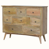 Nilson Chest of 8 Drawers - Natural Chest of Drawers - Bokel Home