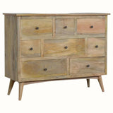Nilson Chest of 8 Drawers - Natural - Bokel Home