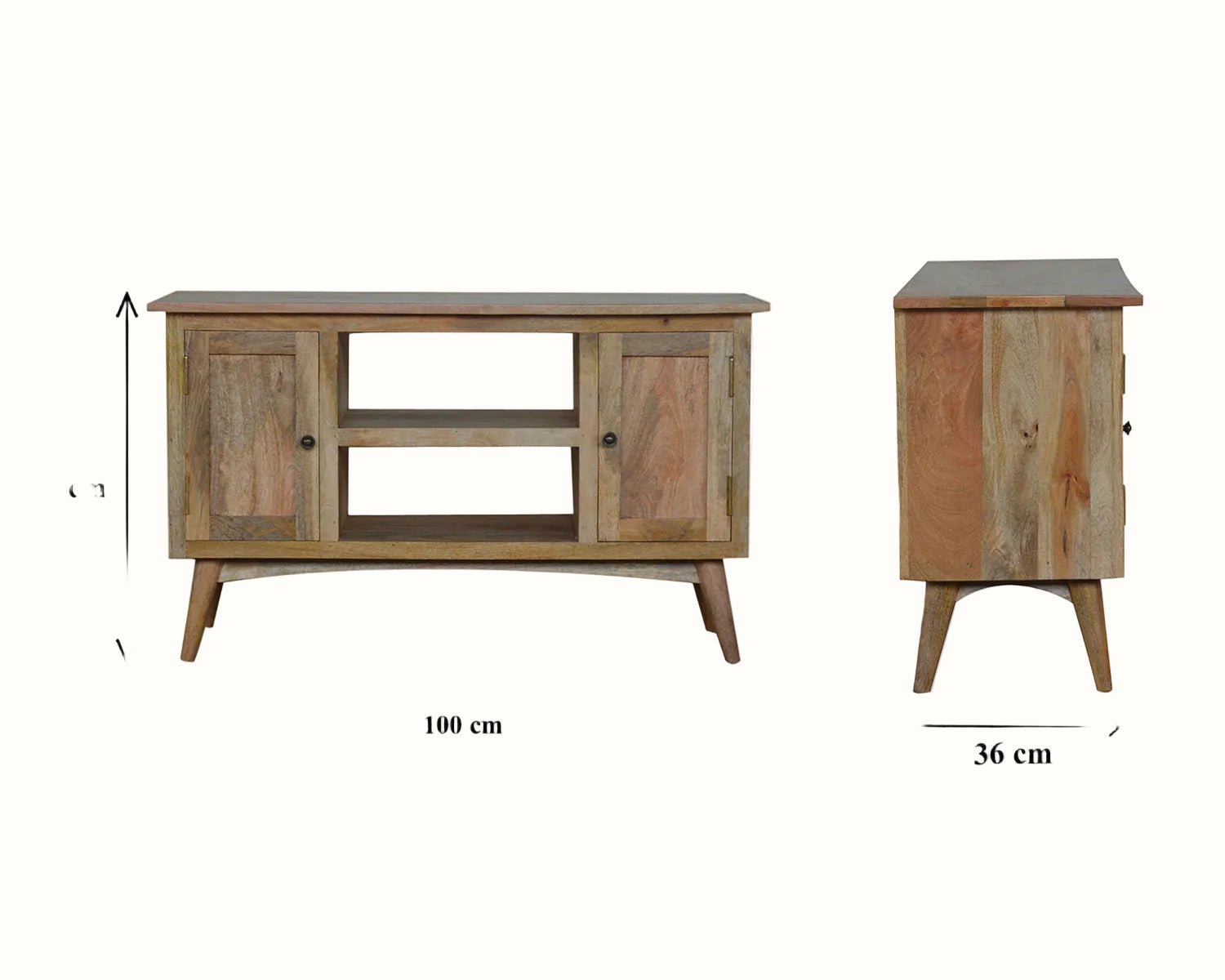 Nilson Media Unit, Medium - Natural TV Stands - Bokel Home