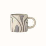 Ninka Grey Swirl Mug Mugs - Bokel Home