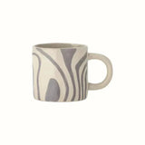 Ninka Grey Swirl Mug Mugs - Bokel Home