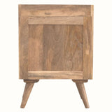 Nordell Bedside Table, Medium - Natural Bedside Tables - Bokel Home