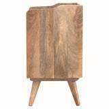 Nordell Bedside Table, Medium - Natural Bedside Tables - Bokel Home