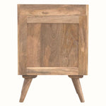 Nordell Bedside Table with 3 Drawers, Medium - Natural Bedside Tables - Bokel Home