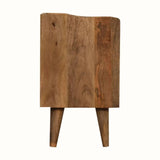 Nordell Bedside Table with 3 Drawers, Small - Natural Bedside Tables - Bokel Home