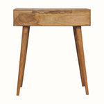 Nordell Blush Dressing Table, Small - Handpainted/Natural Dressing Tables - Bokel Home