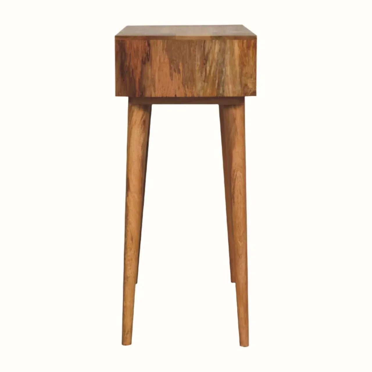 Nordell Blush Dressing Table, Small - Handpainted/Natural Dressing Tables - Bokel Home