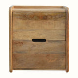 Nordell Cube Bedside Table - Natural Bedside Tables - Bokel Home