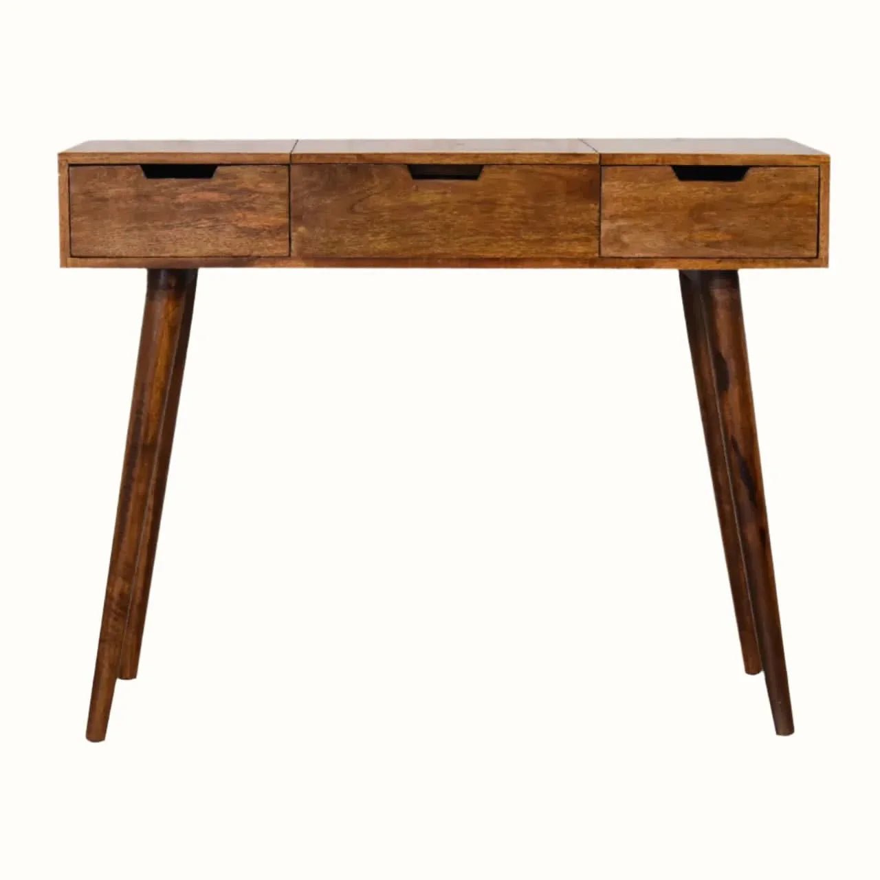 Nordell Dressing Table, Medium - Chestnut Dressing Tables - Bokel Home