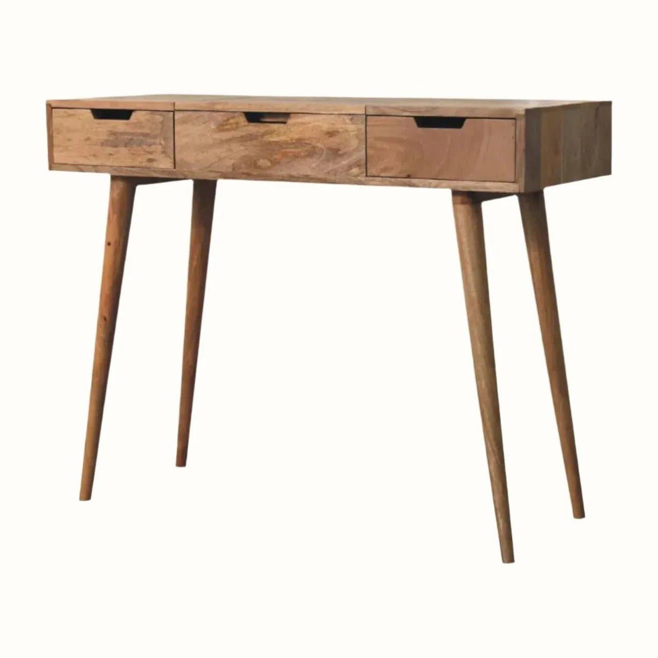 Nordell Dressing Table, Medium - Natural Dressing Tables - Bokel Home
