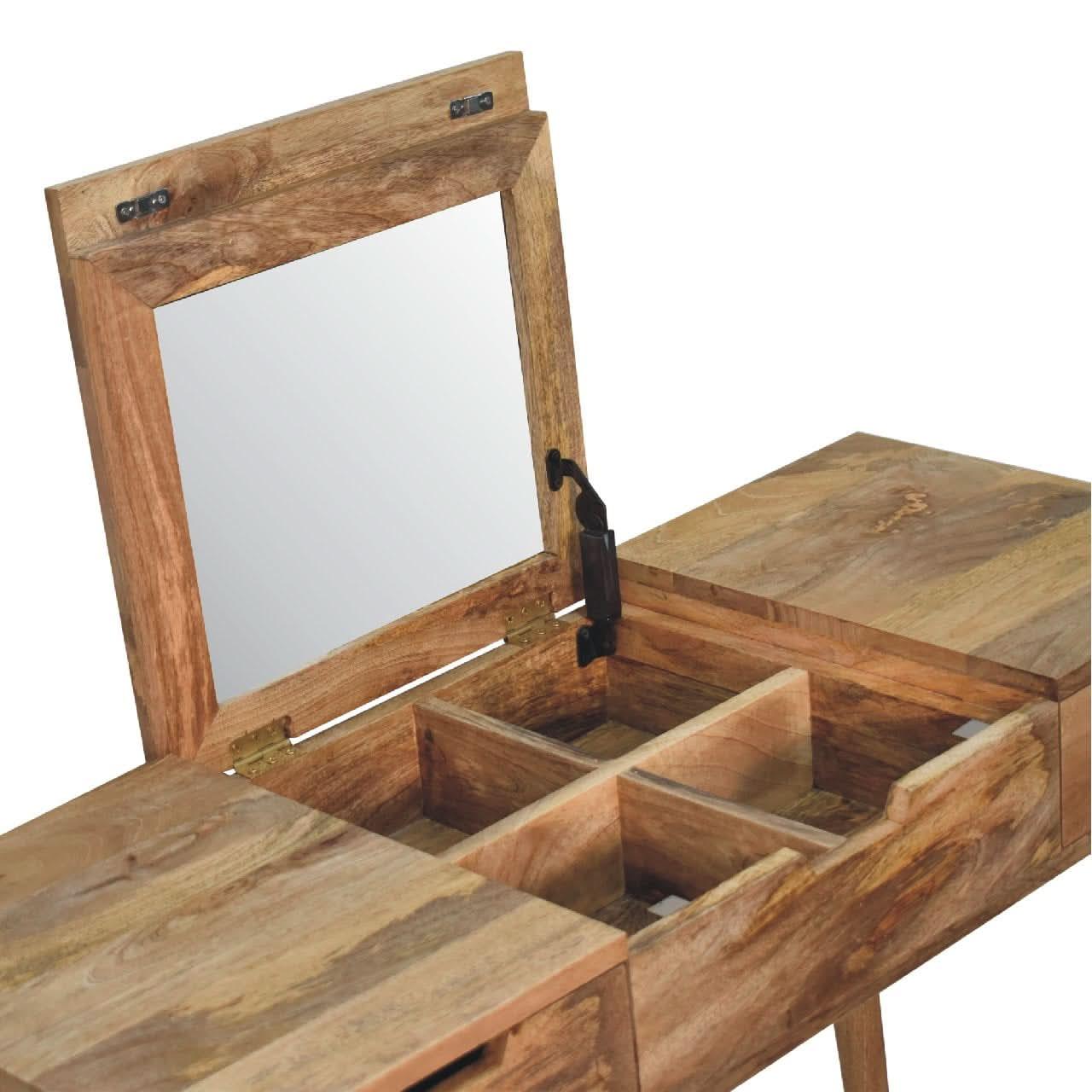 Nordell Dressing Table, Medium - Natural Dressing Tables - Bokel Home