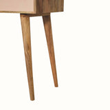 Nordell Dressing Table, Small - Blush Pink/Natural Dressing Tables - Bokel Home