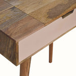 Nordell Dressing Table, Small - Blush Pink/Natural Dressing Tables - Bokel Home