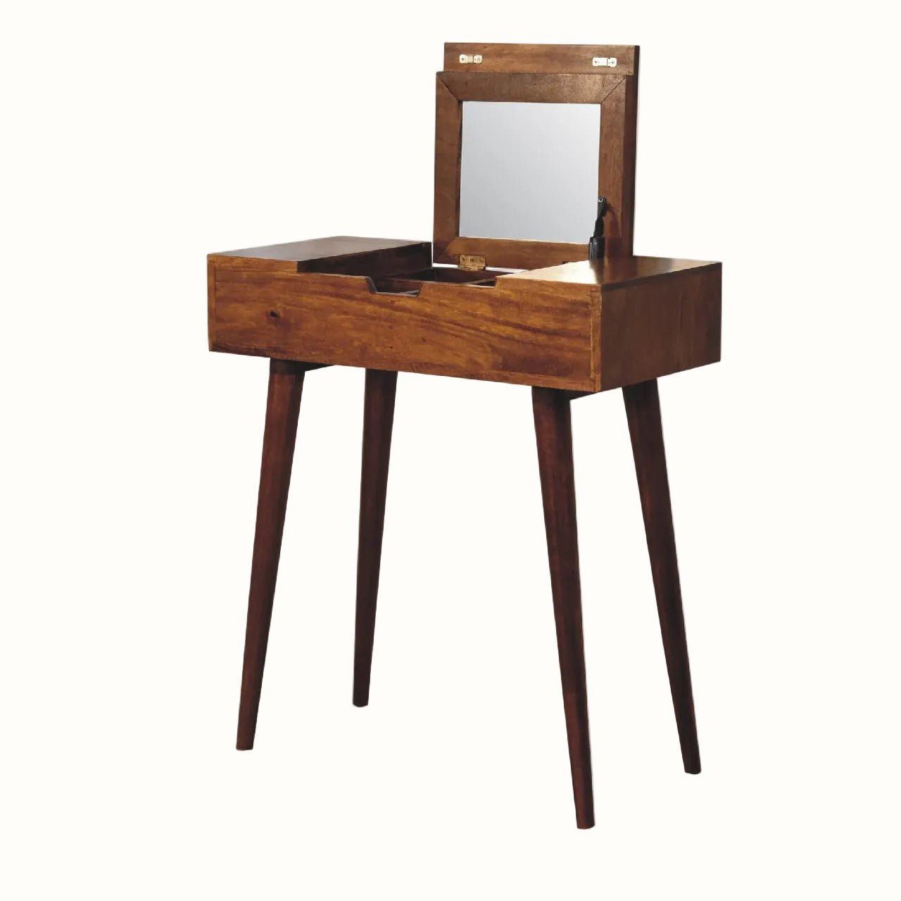 Nordell Dressing Table, Small - Chestnut Dressing Tables - Bokel Home