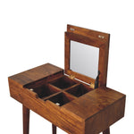 Nordell Dressing Table, Small - Chestnut Dressing Tables - Bokel Home