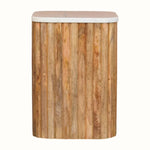 Nova Marble Side Table - Natural Side Tables - Bokel Home