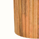 Nova Marble Side Table, Small - Golden Teak Side Tables - Bokel Home