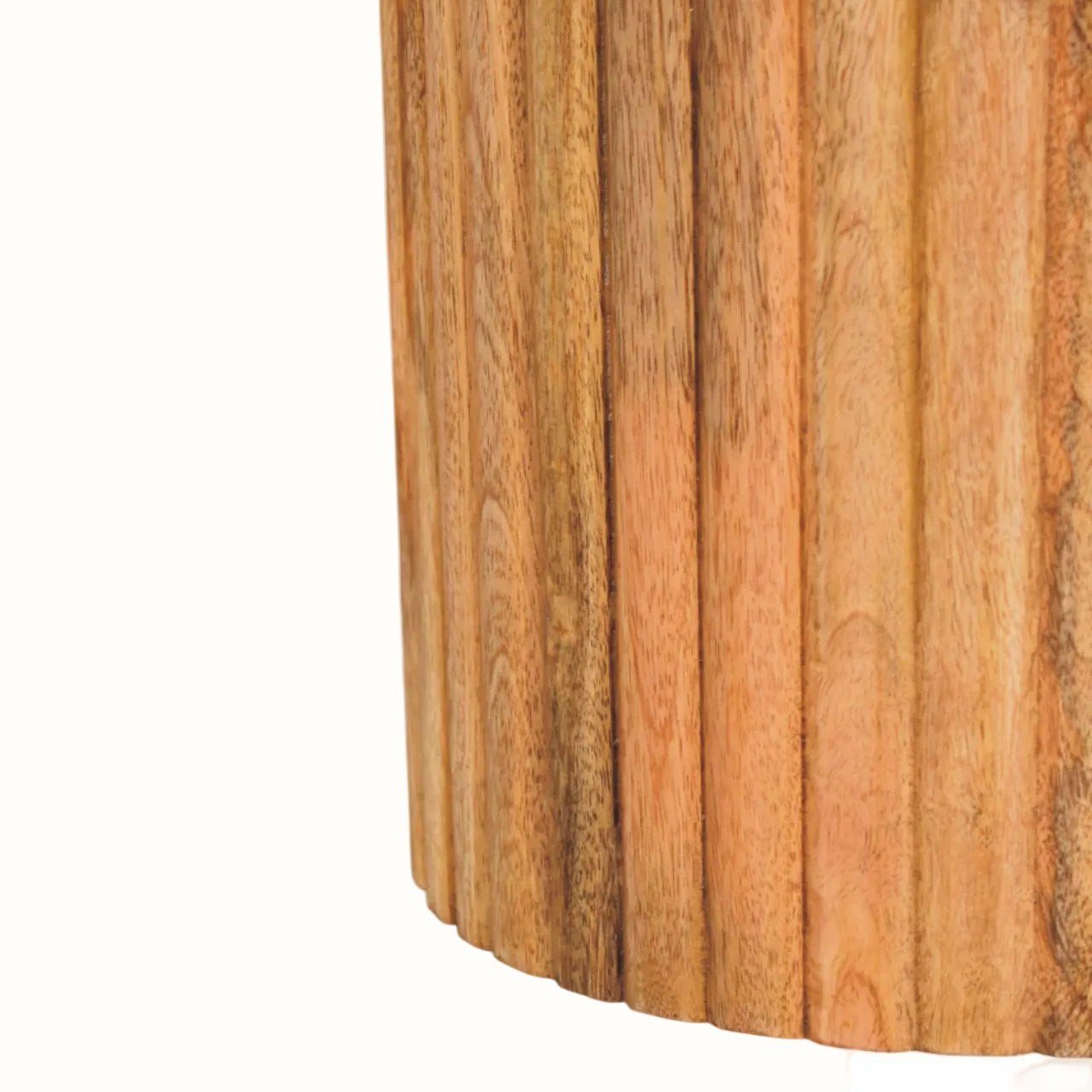Nova Marble Side Table, Small - Golden Teak Side Tables - Bokel Home