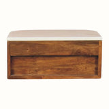 Nova Marble Wall - Mounted Bedside Table - Golden Teak Bedside Tables - Bokel Home