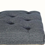 Oliver Shoe Storage Bench, Medium - Black Tweed/Natural Bench - Bokel Home