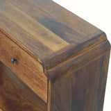 Orel 2 Drawer Console Table, Medium - Chestnut Console Tables - Bokel Home
