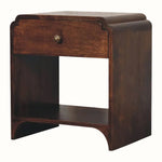 Orel Bedside Table, Medium - California Walnut Bedside Tables - Bokel Home