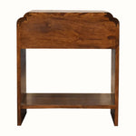Orel Bedside Table, Medium - Chestnut Bedside Tables - Bokel Home