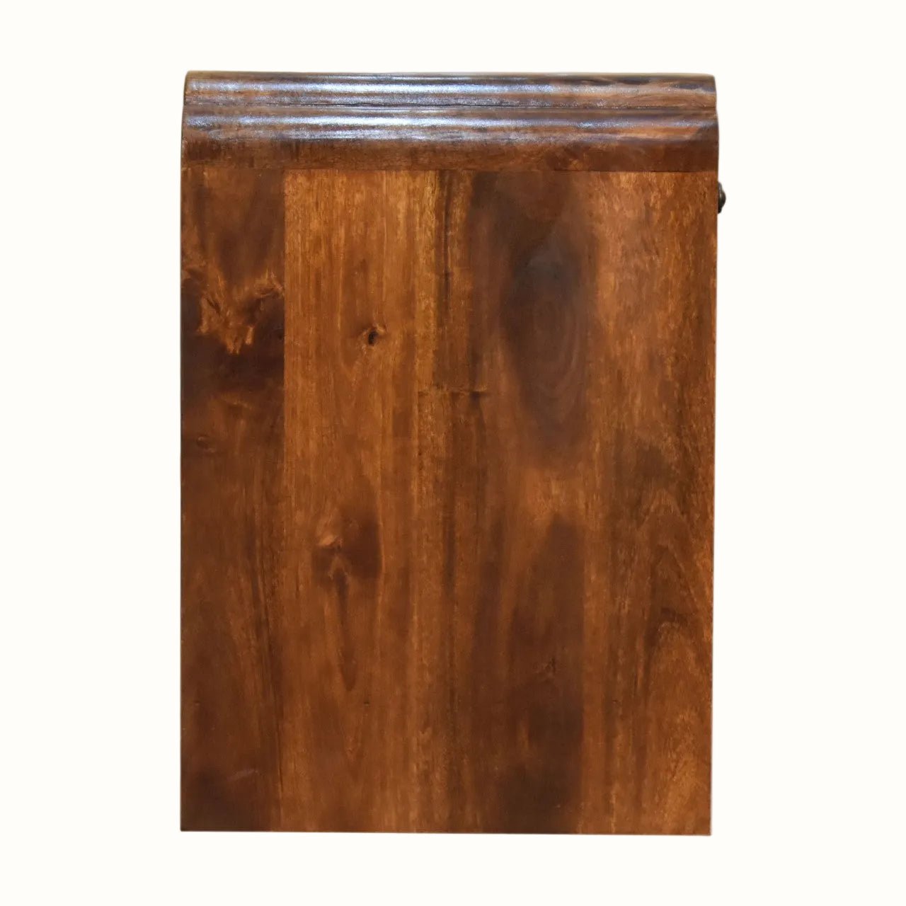 Orel Bedside Table, Medium - Chestnut Bedside Tables - Bokel Home