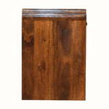 Orel Bedside Table, Medium - Chestnut Bedside Tables - Bokel Home