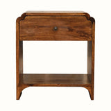 Orel Bedside Table, Medium - Chestnut Bedside Tables - Bokel Home
