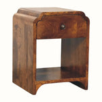 Orel Bedside Table, Mini - Chestnut Bedside Tables - Bokel Home