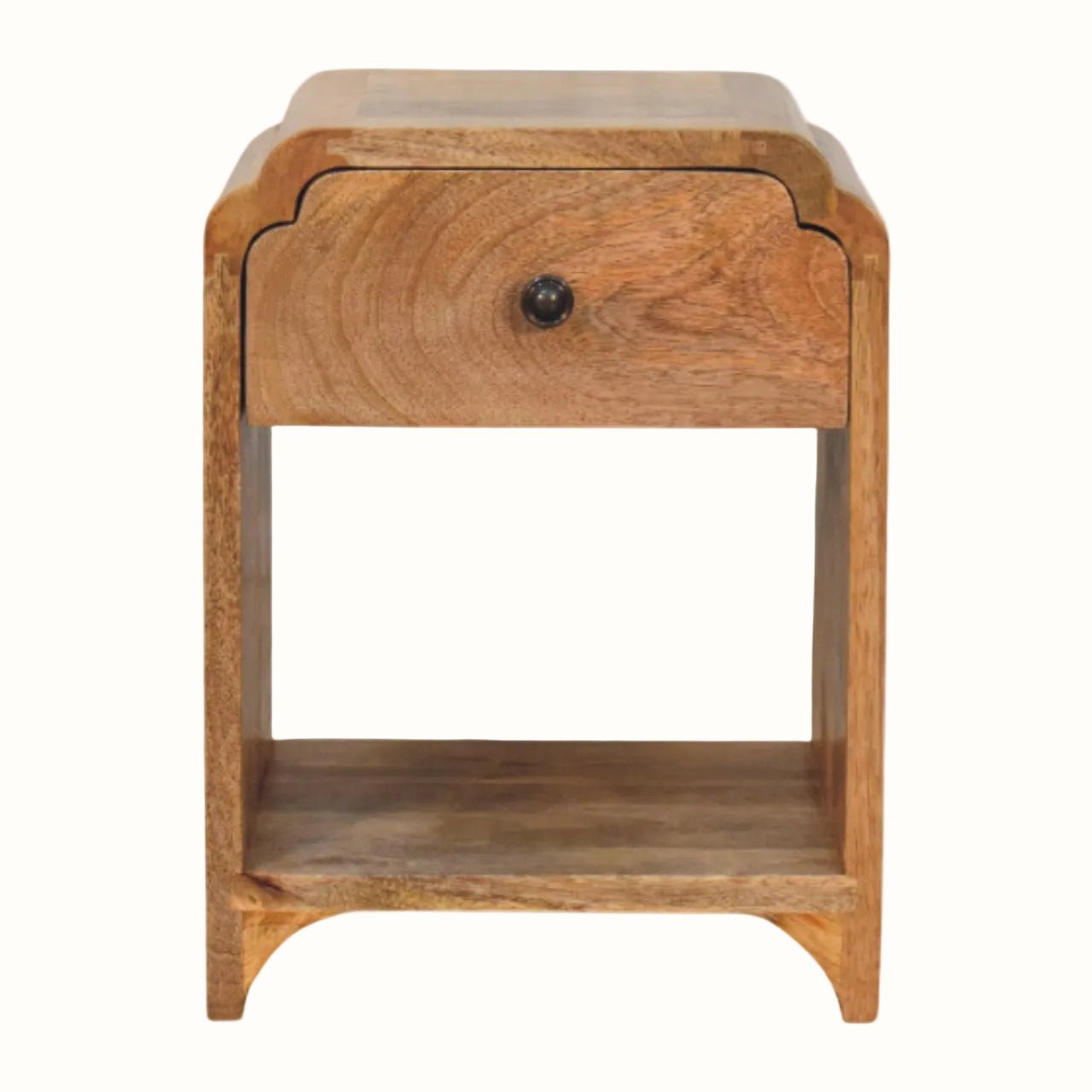Orel Bedside Table, Mini - Natural Bedside Tables - Bokel Home