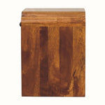 Orel Bedside Table, Small - Chestnut Bedside Tables - Bokel Home