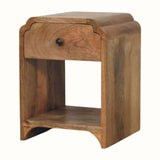 Orel Bedside Table, Small - Natural Bedside Tables - Bokel Home