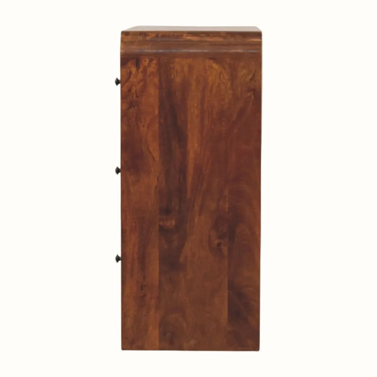 Orel Chest of 3 Drawers, Medium - Chestnut Chest of Drawers - Bokel Home